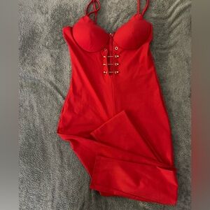 Red Romper/jumpsuit Hera collection